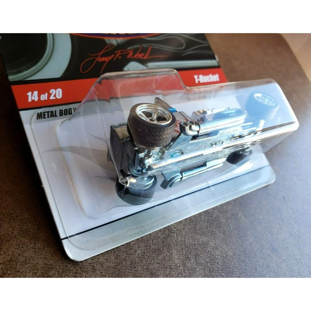 2009 Hot Wheel T-BUCKET Metalflake Silver LARRY'S GARAGE SERIES 14/20 1:64 RR5SP